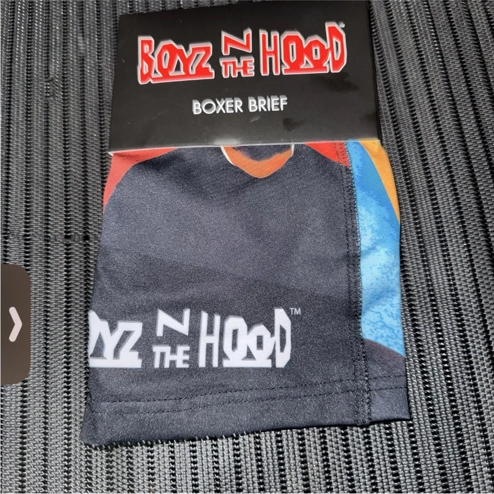 Boyz N The Hood Colorful Graphic Men's Boxer Briefs